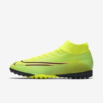 Nike Mercurial Superfly 7 Academy MDS TF - Női Focicipő - Citrom/Fekete